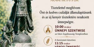 2026. augusztus 20. Zalakaroson - Városi Ünnepség