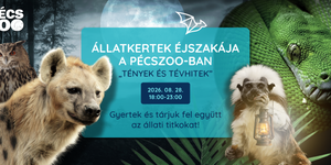 Állatkertek Éjszakája Pécs 2026