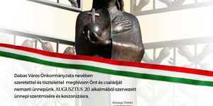 2026. Augusztus 20. Dabas - Szent István-napi ünnepség