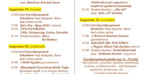 Summerfest Nemzetközi Kulturális Fesztivál 2026 Tököl 