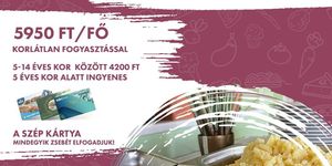 Svédasztalos ebéd Győr mellett minden vasárnap korlátlan fogyasztással