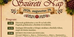 Nagydorogi szüreti nap 2026