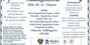 Vanyarci Haluskafesztivál 2026 - Sztrapacskafőző verseny