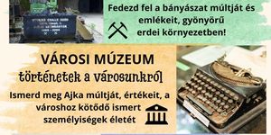 Városi Múzeum és Fotógaléria programok 2026 Ajka