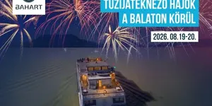 Balatonfüred tűzijátéknéző hajók 2026. augusztus 20. -  Ünnepi tűzijátéknéző hajó