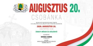 2026. augusztus 20. Csobánka