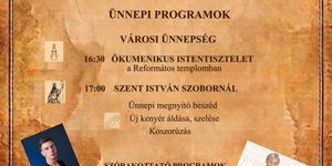 2026. Augusztus 20. Dunavecse - Államalapításunk és az új kenyér ünnepe