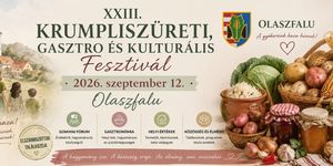 Bakonyi Krumpliszüreti és Művészeti Fesztivál 2026 Olaszfalu