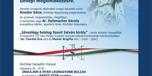 Révfülöp 2026. augusztus 20 - Szent István - napi programok 