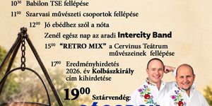 Idénynyitó Töltött Káposzta Főző- és Kolbászkészítő Fesztivál és Verseny 2026 Szarvas
