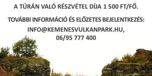 Vulkántúra Celldömölk 2026 - Geológiai túra, fedezzük fel a Ság hegy titkait a Kemenes Vulkánparkból