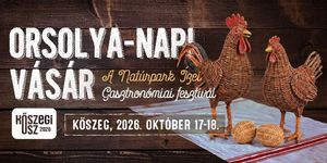 Orsolya-napi Vásár 2026 Kőszeg - Natúrpark Ízei Gasztronómiai Fesztivál