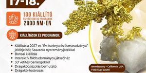 Ásványbörzék 2026 - Ásványok, drágakövek, ősmaradványok, meteoritok kiállítása, vására országszerte