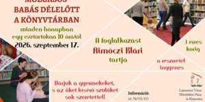 Lajosmizse könyvtár program 2026 - Mozgásos babás délelőtt