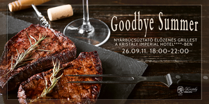 Tata vacsora 2026 - Élőzenés grill estek a Kristály Imperial Hotel Barokk díszudvarán