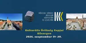 Kulturális Örökség Napjai Kőszeg 2026