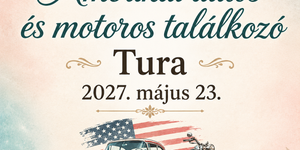 Amerikai autós találkozó Tura 2027 - TuraV8
