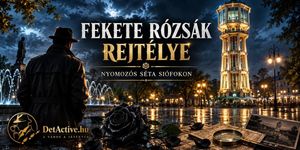 Siófoki nyomozós séta 2026 - A Fekete Rózsák Rejtélye