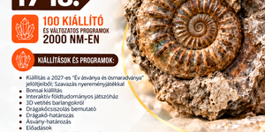 Fosszília vásárlás 2026 Budapest - Ősmaradványok és különleges ásványok börzéje