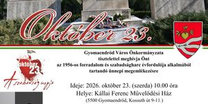 Gyomaendrőd programok 2026 - Események és rendezvények