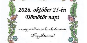 Dömötör-napi vásár 2026 Nagykőrös 