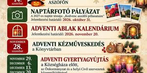Aszófő programok 2026 - Események és rendezvények