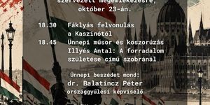 Városi ünnepség Ajka 2026. október 23. - Az 1956-os forradalom és szabadságharc évfordulója