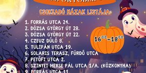 Halloween Cserkeszőlő 2026 - Halloween buli a Kútházban