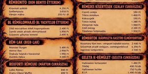 Halloween Balatonlelle 2026 - RémGasztro Túra rémesen finom fogásokkal, italokkal, desszertekkel