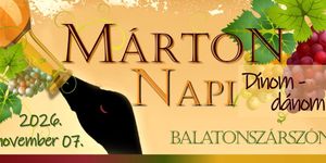 Márton-nap Balatonszárszó 2026 - Márton Napi Dínom-dánom gasztro és kézműves vásár