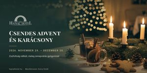 Advent Mezőkövesd 2026 - Ünnepváró gyertyafényes hétvégék a Hajnal Hotelben