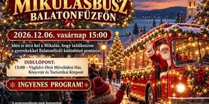 Mikulásbusz Balatonfűzfő 2026