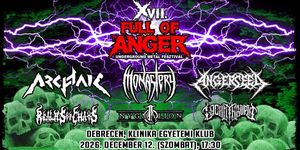 Underground Metál Fesztivál Debrecen 2026 - Full Of Anger Underground Metal Fesztivál