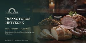 Disznótoros hétvége Mezőkövesd 2026 - Élőzenés svédasztalos disznótoros lakomával várjuk