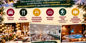 Erdei Szilveszter egy nógrádi kisfalu csendjében korlátlan wellnesshasználattal
