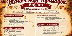 Márton-napi Vigasságok Bogács 2026