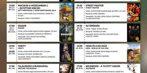Agora Mozi műsor 2026 Szekszárd