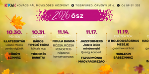 Tiszafüredi programok 2026 / 2027 -  Események, rendezvények