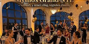 Szilveszteri buli Domony 2026 - Köszöntsd az új évet a Mythos Resort ötcsillagos környezetében!