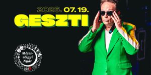 Geszti Péter koncert 2026 Veresegyház
