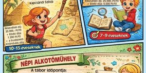 Élménydús nyári gyermektáborok Pápa 2026 - Pannonia Reformata Múzeum