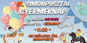 Gyermeknap Simonpuszta 2026 -  Családi élmények természetközelben