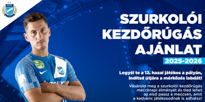 Kezdőrúgás vásárlás MTK 2026 Budapest - Szurkolói kezdőrúgás meccsnapi élmény