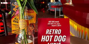 Retro hot dog  2026 Budapest-  Gasztro időutazás hétköznaponként a Retro Bisztróban