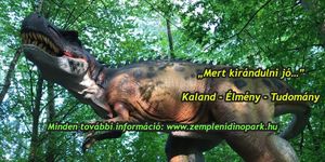 Dinó Park Sátoraljaújhelyen, egy szuper program az egész családnak játékokkal kicsiknek és nagyoknak!