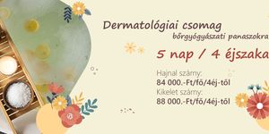 Gyógyfürdő bőrbetegségekre, várjuk gyógyszállodánkban Mezőkövesden 