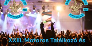 Jótékonysági Motoros Találkozó és Rockfesztivál 2026 Győrújbarát
