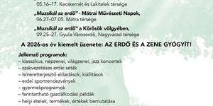 Muzsikál az Erdő 2026