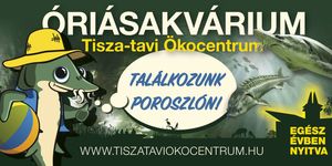 Poroszlói Ökocentrum programok 2026