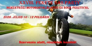 Fekete Sas Motoros Találkozó 2026 Polgárdi